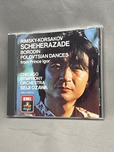 【CD 小澤征爾 カナダ盤】ボロディン ポーロヴェツ人の踊り Rimsky-Korsakov Scheherazade CDC-7476172 