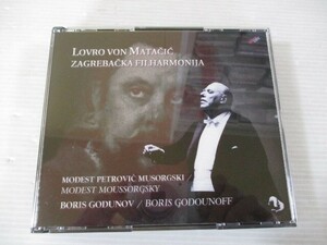 BT g4 送料無料◇LOVRO VON MATACIC ZAGREB PHILHARMONIC ORCHESTRA Modest Moussorgsky BORIS GODOUNOFF　◇中古CD　