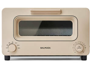 ★バルミューダ　BALMUDA The Toaster K05A-BG [ベージュ]　展示未使用品1年保証　焼きたての味を再現するスチームトースターMB