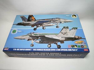 未組立品 F/A-18E スーパーホーネット USS ロナルド レーガン CVW-5 CAG スペシャルパック Part2 ワッペン特典付