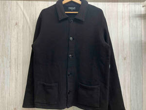 Agnes b SWEAT COVERALL BLACK G368M001 VESTE jacket アニエスベー スウェットカバーオール ブラック サイズT3