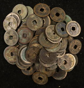 中国穴銭 永楽通宝 100枚 まとめて おまとめ 大量 穴銭 中国古銭 古銭 コイン 硬貨