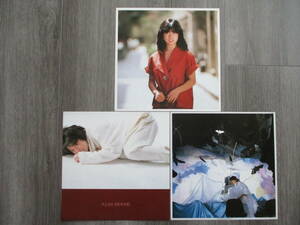 中森明菜●LPレコード封入特典ピンナップ3枚セット●非売品