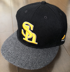 Softbank HAWKS CAP 帽子 majestic 製 キャップ 黒 グレー 東浜 甲斐 今宮 柳田 周東 牧原 モイネロ NPB 野球 好きに も 福岡