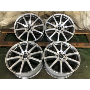 ベンツ AMG W222 S63 ロング 鍛造 19x8.5J 5H 112 +39 Φ66.5 4本/札幌市手渡し可/中古純正アルミホイール D_114