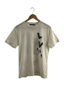 LOUIS VUITTON◆21SS/フロウティングプリンテッドTシャツ/クルーネックカットソー/M/LV/RM211 NPG HKY86W