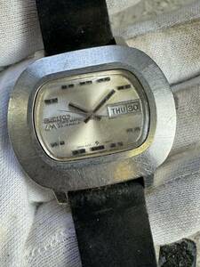 SEIKO セイコー ロードマチック 25石 デイデイト 自動巻 稼働品　オートマチック 腕時計 5606-5010 社外ブレス 