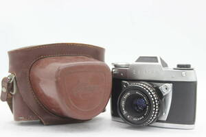 【訳あり品】 EXA IIb Meyer-Optik Gorlitz Domiplan 50mm F2.8 カメラ s8730