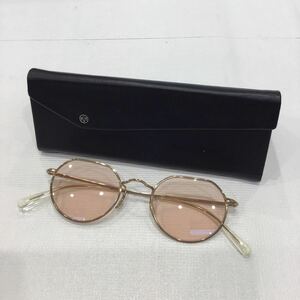 【ayame アヤメ】CP-BG メガネ アイウェア 日本製 4721 ゴールド チタン カラーレンズ 2308oki