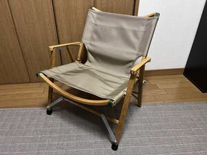 1円スタート Kermit Chair カーミットチェア オーク マイスターシート ベージュ付き アウトドア ソロキャンプ