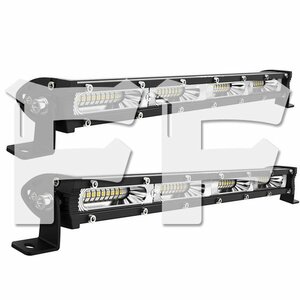 14インチ LED ワークライト 作業灯 120W 6500W ホワイト SUV ATV ボート JEEP 車幅灯 建設機械 照明 12V/24V 14C-120W 2個 新品