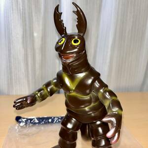 バンカー星人 dark brown ver. マルモン Alien BANKAH マルサン モンスター ソフビ sofvi MARUSAN Monster ラスト1