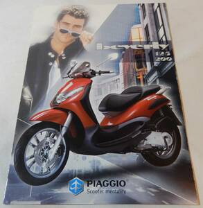 PIAGGIO beverly 125 / 200 (外国語) ピアッジオ カタログ ★Wm3438