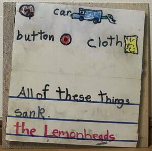 【 Car Button Cloth The Lemonheads 】LP レモンヘッズ カー・ボタン・クロス Evan Dando Dinosaur Jr. Vaselines Swell Maps ノエル 廃盤
