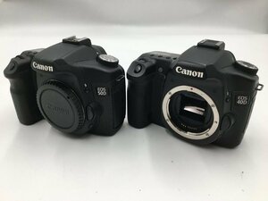 ♪▲【Canon キヤノン】デジタル一眼レフカメラボディ 2点セット EOS 50D/40D まとめ売り 0424 8