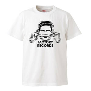 【Mサイズ Tシャツ】ファクトリーレコーズ Factory records Joy Division ザ・ドゥルッティ・コラム LP CD レコード バンドT ST-764