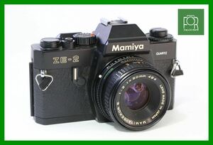 【同梱歓迎】ジャンク■マミヤ MAMIYA ZE-2 ボディ+MAMIYA-SEKOR E 50mm F2■9208
