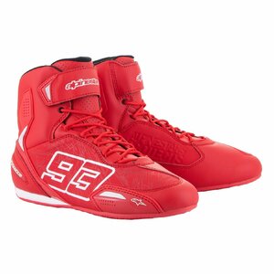 Alpinestars/アルパインスターズ AUSTIN RIDING SHOE [3012 BRIGHT RED WHITE] 9/26.5cm