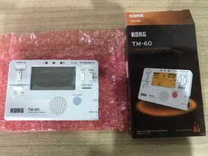 253F【中古】KORG COMBO TUNER METRONOME TM-60