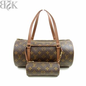 ヴィトン パピヨン30 旧型 M51365 ハンドバッグ モノグラム ポーチ付き Louis Vuitton 〓