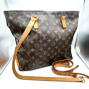 AY0951■ LOUIS VUITTON ルイヴィトン LV カバメゾ モノグラム AR0939 ショルダーバッグ トートバッグ 肩がけ レディース ブラウン 茶色