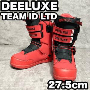 DEELUXE TEAM ID LTD スノーボード　ブーツ　27.5cm 限定　良品　簡単　初心者　かっこいい　ブーツ　ビンディング　バインディング