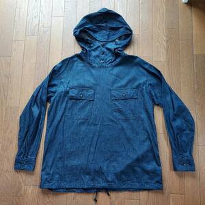 【美品】エンジニアードガーメンツ engineered garments デニム カグールシャツ S☆ニードルス needless ネペンテス USA製 workday