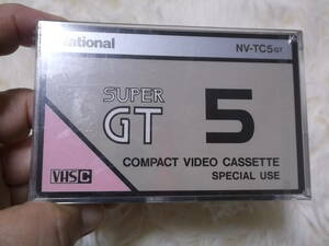 ナショナル　VHS　SUPERGT５☆彡未開封・保管品