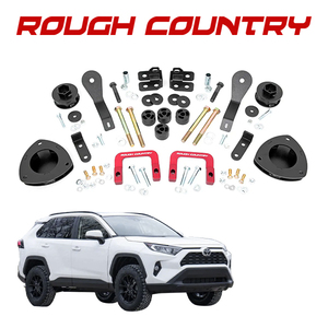 ROUGH COUNTRY 正規品 リフトアップキット 2.5インチアップ 73100 交換パーツ一式 フロント リア 1台分 トヨタ RAV4 50系