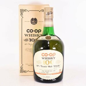 大阪府内発送限定★東亜酒造 コープ ウイスキー 100 ★特級 ＊箱付 ※ 760ml 43% CO-OP WHISKY C240043