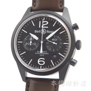 【中古】ベル＆ロス　Bell&Ross　ヴィンテージBR126 オリジナル　カーボン　BR126-94-SC　OH済み