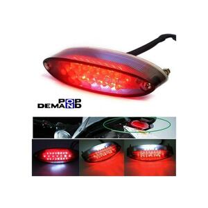 ◇送料220円◇訳有り 汎用 レッド LED テールランプ E11 12V 防水 CB750カスタムエクスクルーシブ CTX1300 CTX700N