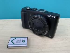 ☆14051-f ソニー/SONY G Cyber-shot DSC-HX60V NP-BX1 バッテリー付き デジタルカメラ コンデジ☆