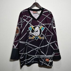 NIKE NHL 90s アナハイム・ダックス ホッケーシャツ MIGHTY DUCKS