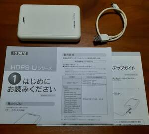 アイ・オー・データ機器　HDPS-U320 300GB　外付けHDD　動作品