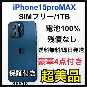 S iPhone 15 Pro Max 1TB 1024 GB SIMフリー