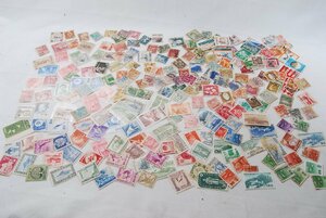 昔の切手おまとめ 大量 コレクション 下線付き 銭単位 航空切手 消印付