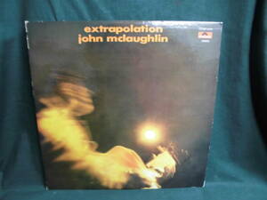 ジョン・マックローリンとジョン・サーマンJOHN MCLAUGHLIN/EXTRAPOLATION●LP　トニー・オックスレイ-ds