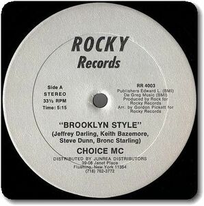 【○02】Choice MC/Brooklyn Style/12