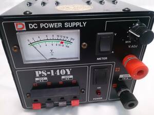 アマチュア無線機コンバーター・14A直流安定化電源・PS-140Y・DC POWER SUPPLY・簡単な動作確認・ダイワ