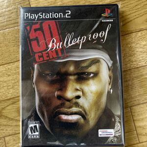 ps2海外版ソフト　50cent bullet proofゲームソフト 