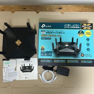 【中古動作品】TP-Link Archer AX6000 Wi-Fi ルーター 