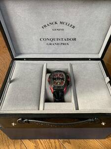 FRANCK MULLER 8900CCJ ER Black コンキスタドール　グランプリ クロノグラフ　エルガ　新品同様品　極美品　日本限定モデル