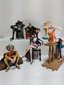 ワンピース フィギュア ONE PIECE プライズ 大量セット GRANDLINE MEN 美品 ナミ ハンコック レイリー クザン 青キジ CREATOR×CREATOR