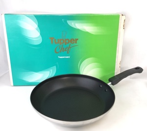 【未使用】K2686 Tupperware タッパーウェア タッパーシェフ 28㎝ フライパン 調理器具 未使用 保管品