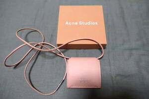 【値下げ可能】【新品/激安/正規品】Acne Studios/アクネスタジオ★コインケース/小銭入れ/財布★PINK/ピンク★20Q3J