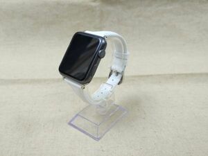 apple watch レザーベルト 本革 バンド スリム レディース 42mm/44mm ホワイト