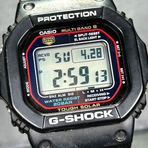 生産終了品 CASIO カシオ G-SHOCK ジーショック GW-M5610-1 腕時計 タフソーラー 電波ソーラー デジタル 多機能 メンズ 動作確認済み