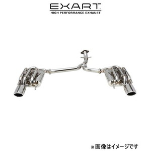 エクスアート ONE マフラー クラウン GRS180/GRS182/GRS184 EA02-TY102 EXART スポーツマフラー