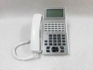▲Ω ZJ2 001 保証有 NTT 東14年製 NX2-(24)APFSTEL-(1)(W) 24ボタンアナログスター停電電話機 動作済 同梱可